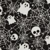 imageDII Halloween Hand Towels for the Kitchen Decorative Spooky ampamp Fun Cotton Printed Dishtowel Set 18x28 JackOLantern 3 CountHaunted Objects