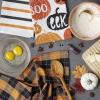 imageDII Halloween Hand Towels for the Kitchen Decorative Spooky ampamp Fun Cotton Printed Dishtowel Set 18x28 JackOLantern 3 CountPumpkin Boo