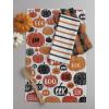 imageDII Halloween Hand Towels for the Kitchen Decorative Spooky ampamp Fun Cotton Printed Dishtowel Set 18x28 JackOLantern 3 CountPumpkin Boo