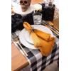 imageDII Halloween Napkin Rings Novelty Tabletop Dcor Set 2x15x15 Black Spider 6 PieceBlack Spider