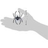 imageDII Halloween Napkin Rings Novelty Tabletop Dcor Set 2x15x15 Black Spider 6 PieceBlack Spider