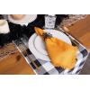 imageDII Halloween Napkin Rings Novelty Tabletop Dcor Set 2x15x15 Black Spider 6 PieceBlack Spider Web