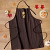 imageDII Happy Halloween Collection Halloween Apron One SizeGold Skull