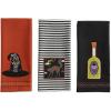 imageDII Happy Halloween Dishtowel Collection Embellished Cotton Kitchen Hand Towel Set 18x28 Home Sweet Haunted Home 3 CountBewitched Potion
