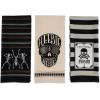 imageDII Happy Halloween Dishtowel Collection Embellished Cotton Kitchen Hand Towel Set 18x28 Home Sweet Haunted Home 3 CountSkeleton