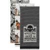 imageDII Happy Halloween Dishtowel Collection Embellished Cotton Kitchen Hand Towel Set 18x28 Home Sweet Haunted Home 3 CountSkull DamaskHaunted House