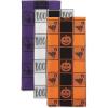 imageDII Happy Halloween Dishtowel Collection Embellished Cotton Kitchen Hand Towel Set 18x28 Home Sweet Haunted Home 3 CountWoven Check