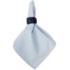 imageDII Solid Pastel Napkin Set Cotton Machine Washable 20x20 Inch Pink Sorbet 6 CountLight Blue