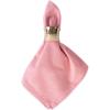 imageDII Solid Pastel Napkin Set Cotton Machine Washable 20x20 Inch Pink Sorbet 6 CountPink Sorbet