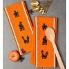 imageDII Spooky Kitchen Towel Collection Halloween Dcor Printed Dishtowel Set 18x28 Bats ampamp Ghosts 2 CountHaunted Houses