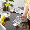 imageDII Swedish Dishcloths for Kitchen ampamp Cleaning Reusable Machine Washable ampamp Dishwasher Safe Biodegradable 775 x 675 Spooky 3 PieceBlue Floral