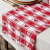 imageDII Valentines Day Table Top Collection Table Runner 14x72 Hearts CollageCheckered Heart