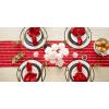 imageDII Valentines Day Table Top Collection Table Runner 14x72 Hearts CollageWhite Dobby Hearts