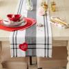 imageDII Valentines Day Table Top Collection Table Runner 14x72 Hearts CollageXoxo Farmhouse Plaid