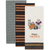 imageDII Witchful Thinking Collection Halloween Kitchen Dcor Dish Towel Set 18x28 Happy Howloween 3 PieceHappy Howloween