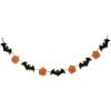 imageDII Fall Home ampamp Party Dcor Spooky Halloween Decorations Indoor ampamp Front Porch Garland 72Inch Length Ghost Garland 2 PieceBat  Pumpkin