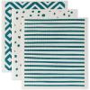 Teal & White