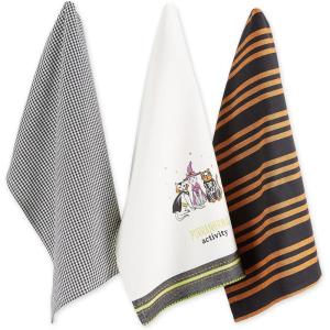 imageDII Witchful Thinking Collection Halloween Kitchen Dcor Dish Towel Set 18x28 Happy Howloween 3 PiecePurranormal Activity