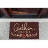 imageDII Natural Coir Outdoor Welcome Doormat Thanksgiving ampamp Fall Front Door Mat Porch Dcor 17x29 Give ThanksGather