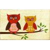 imageDII Natural Coir Outdoor Welcome Doormat Thanksgiving ampamp Fall Front Door Mat Porch Dcor 17x29 Give ThanksHarvest Owls