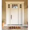 imageDII Natural Coir Outdoor Welcome Doormat Thanksgiving ampamp Fall Front Door Mat Porch Dcor 17x29 Give ThanksHey Pumpkin