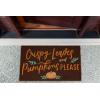imageDII Natural Coir Outdoor Welcome Doormat Thanksgiving ampamp Fall Front Door Mat Porch Dcor 17x29 Give ThanksPumpkins Please