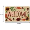 imageDII Natural Coir Outdoor Welcome Doormat Thanksgiving ampamp Fall Front Door Mat Porch Dcor 17x29 Give ThanksWelcome Autumn