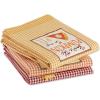 imageDII Pumpkin Spice Fall Kitchen Towels Collection Durable Cotton Cloth Decorative and Absorbent Dish Towel Set 18x28 Autumn 3 PieceAutumn Gingham