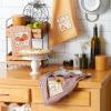 imageDII Pumpkin Spice Fall Kitchen Towels Collection Durable Cotton Cloth Decorative and Absorbent Dish Towel Set 18x28 Autumn 3 PieceAutumn Gingham