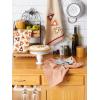imageDII Pumpkin Spice Fall Kitchen Towels Collection Durable Cotton Cloth Decorative and Absorbent Dish Towel Set 18x28 Autumn 3 PiecePie Slice