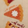 imageDII Pumpkin Spice Fall Kitchen Towels Collection Durable Cotton Cloth Decorative and Absorbent Dish Towel Set 18x28 Autumn 3 PiecePie Slice