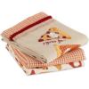 imageDII Pumpkin Spice Fall Kitchen Towels Collection Durable Cotton Cloth Decorative and Absorbent Dish Towel Set 18x28 Autumn 3 PiecePie Slice