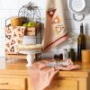 imageDII Pumpkin Spice Fall Kitchen Towels Collection Durable Cotton Cloth Decorative and Absorbent Dish Towel Set 18x28 Autumn 3 PiecePie Slice