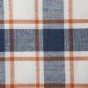 imageDII Thanksgiving ampamp Fall Table Decoration Autumn Farmhouse Plaid Napkin Set 20x20 Blue ampamp Orange 6 Count