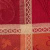 imageDII Traditional Harvest Wheat Jacquard Collection Thanksgiving Fall Table Dcor Damask Cotton Square Napkin Set 20x20 Wine Red Botanical 6 PieceBurnt Orange Pumpkin Vine