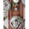 imageDII Traditional Harvest Wheat Jacquard Collection Thanksgiving Fall Table Dcor Damask Cotton Square Napkin Set 20x20 Wine Red Botanical 6 PieceWine Red Botanical