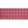 imageDII 100 Polyester Spill proof and Waterproof Machine Washable Tablecloth for Outdoor Use 60x84quot Red Check Seats 6 to 8 People14x72 Runner