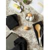 imageDII Basic Terry Collection Waffle Dishtowel Set 15x26 Solid Honey Gold 4 PieceSolid Black