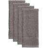 imageDII Basic Terry Collection Waffle Dishtowel Set 15x26 Solid Honey Gold 4 PieceSolid Gray