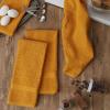 imageDII Basic Terry Collection Waffle Dishtowel Set 15x26 Solid Honey Gold 4 PieceSolid Honey Gold