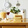 imageDII Basic Terry Collection Waffle Dishtowel Set 15x26 Solid Honey Gold 4 PieceSolid Mustard