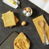 imageDII Basic Terry Collection Waffle Dishtowel Set 15x26 Solid Honey Gold 4 PieceSolid Mustard