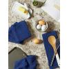 imageDII Basic Terry Collection Waffle Dishtowel Set 15x26 Solid Honey Gold 4 PieceSolid Nautical Blue