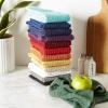 imageDII Basic Terry Collection Waffle Dishtowel Set 15x26 Solid Honey Gold 4 PieceSolid Spice