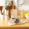 imageDII Basic Terry Collection Waffle Dishtowel Set 15x26 Solid Honey Gold 4 PieceSolid Stone