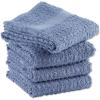 imageDII Basic Terry Collection Waffle Dishtowel Set 15x26 Solid Honey Gold 4 PieceSolid Stonewash Blue