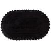 imageDII Crochet Collection Reversible Bath Mat Round 275quot Diameter Honey GoldBlack