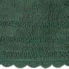 imageDII Crochet Collection Reversible Bath Mat Round 275quot Diameter Honey GoldDark Green