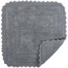 imageDII Crochet Collection Reversible Bath Mat Round 275quot Diameter Honey GoldGrey