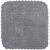 imageDII Crochet Collection Reversible Bath Mat Round 275quot Diameter Honey GoldGrey